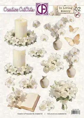 3D Doordrukvel In Loving Memory 02