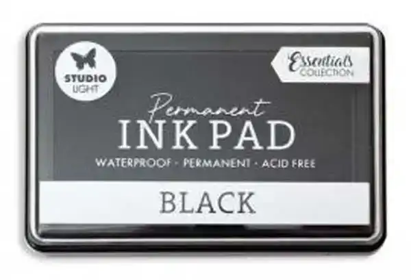 Ink Pad Permanent Black Ink