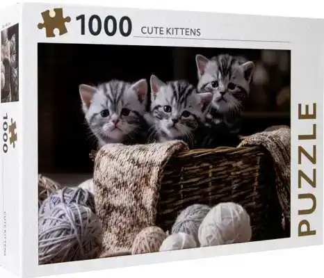 Legpuzzels lieve katjes 1000 stukjes