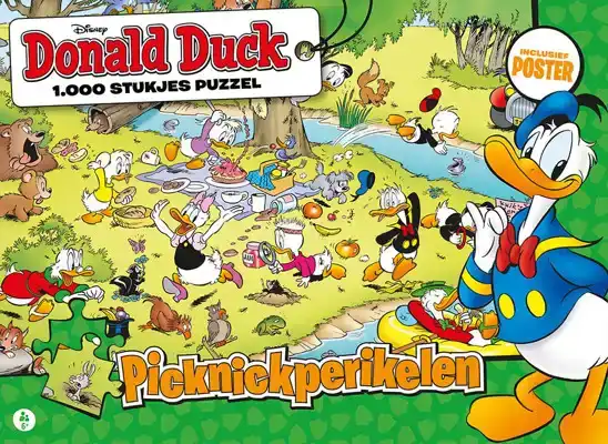 Legpuzzel Donald Duck - Picknickperikelen