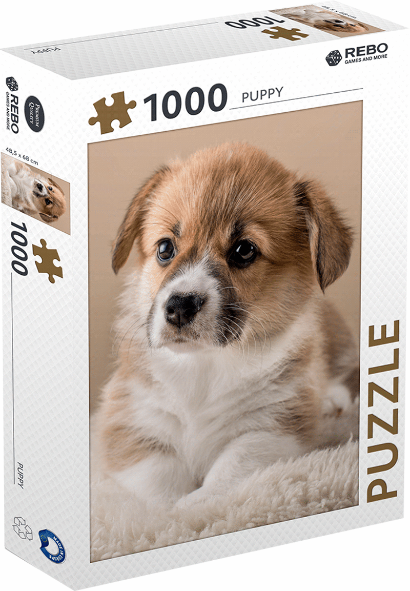 Legpuzzel puppy 1000 stukjes