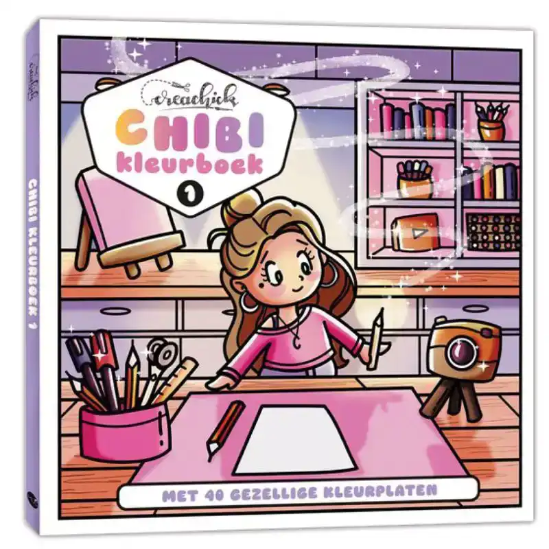 CreaChick Chibikleurboek 1
