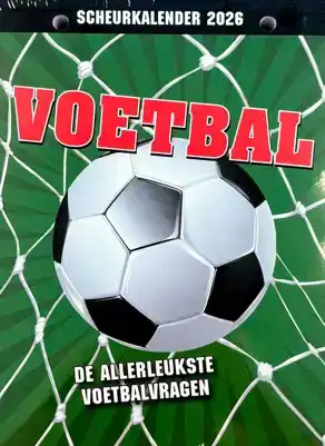 Scheurkalender 2026: Voetbal