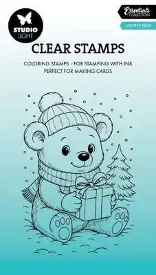 Studio Light Clear Stamp Winter Bear essentials