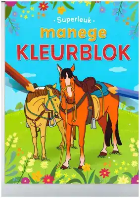 Superleuk manege kleurblok