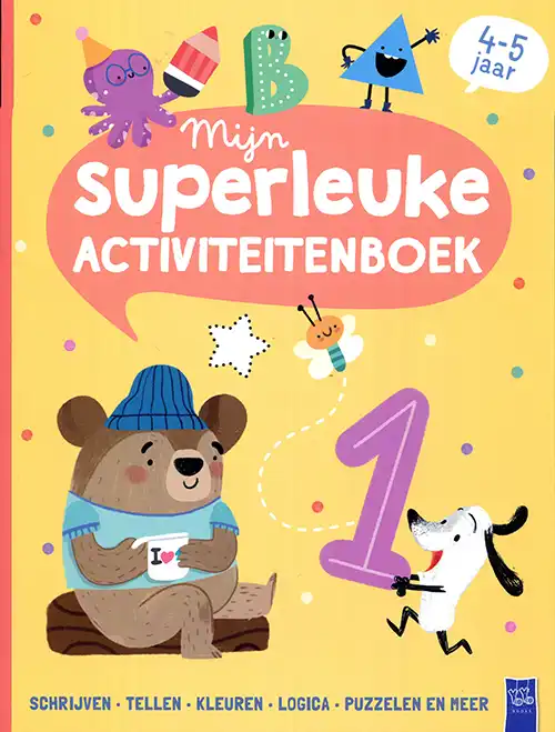 Mijn superleuke activiteitenboek Oranje 4-5 jaar