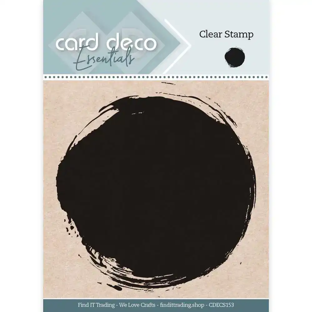 Clear Stamp Paint Blob Card Deco thumbnail