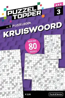 96 pag. Kruiswoord 3 stip nr5 Puzzeltopper