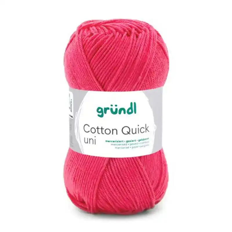 Cotton Quick Uni 157 oranje rood 50 gram
