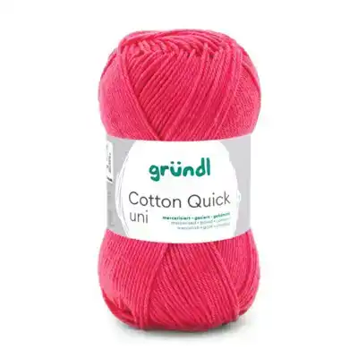 Cotton Quick Uni 157 oranje rood 50 gram