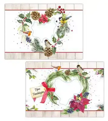 Kerstkaart 2025 Hart van takken