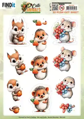 Berries Beauties Cute Animals Snijmal House Front
