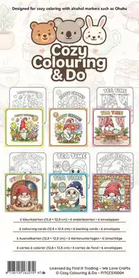 Cozy Coloring & Do Happy Gnomes