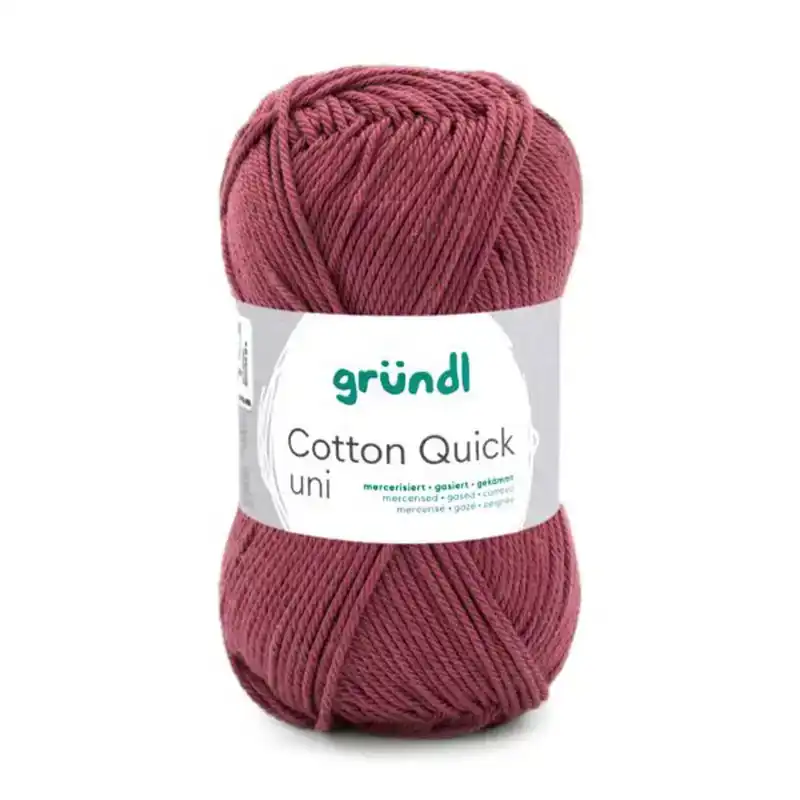 Cotton Quick Uni 155 bordeaux 50 gram