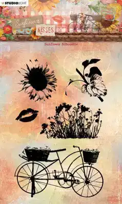 Sunflower Kisses Sunflower Silhouette