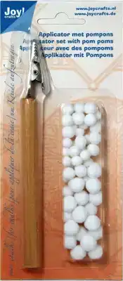 Joy applicator met pompons
