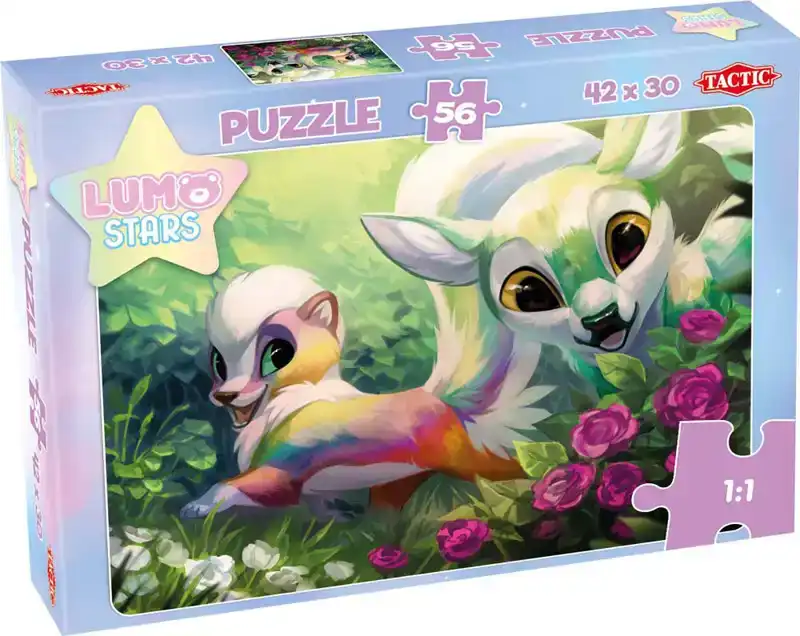 Legpuzzel Lumo Stars Unicorns 56 stukjes