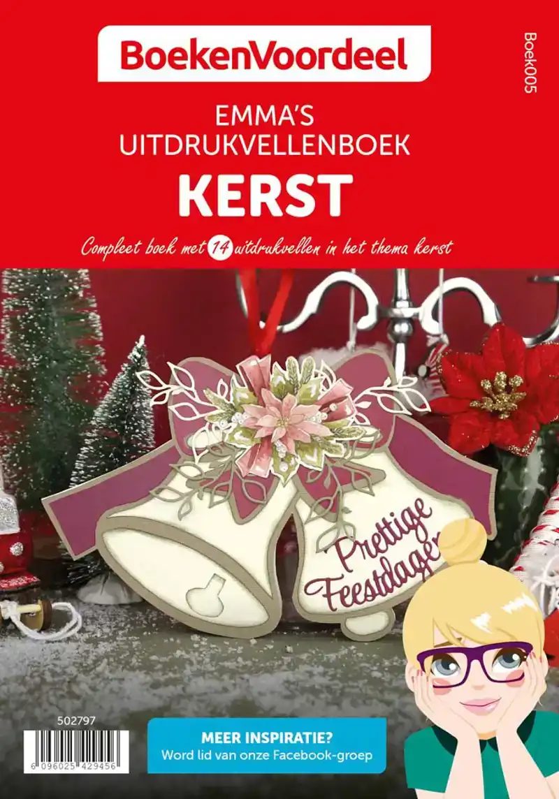 Emma Uitdrukvellenboek 005 Kerst 14 vel
