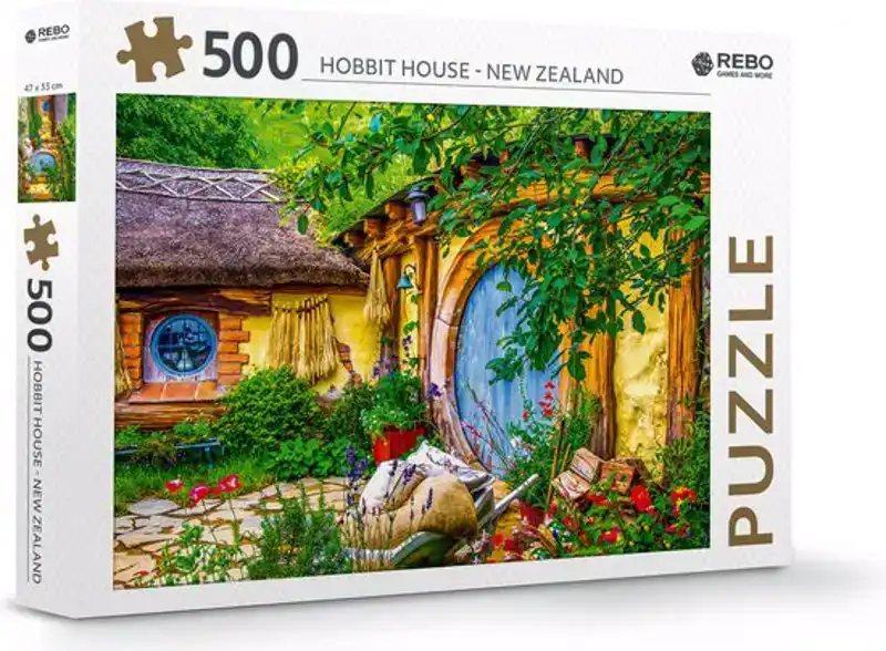 Legpuzzel Hobbit House New Zealand 500 stukjes