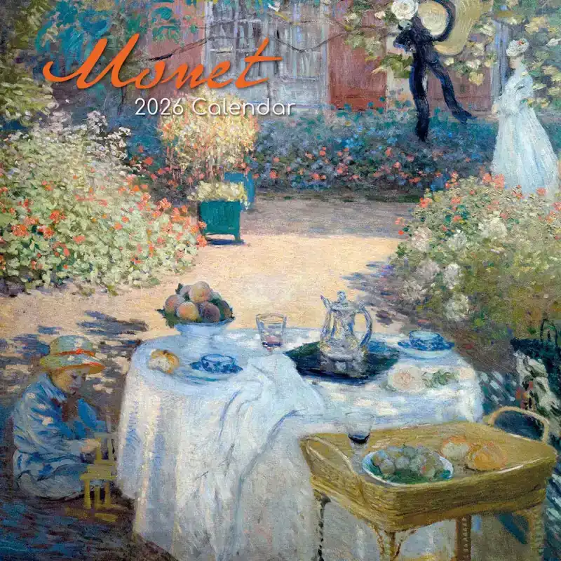Kalender 2026: Monet