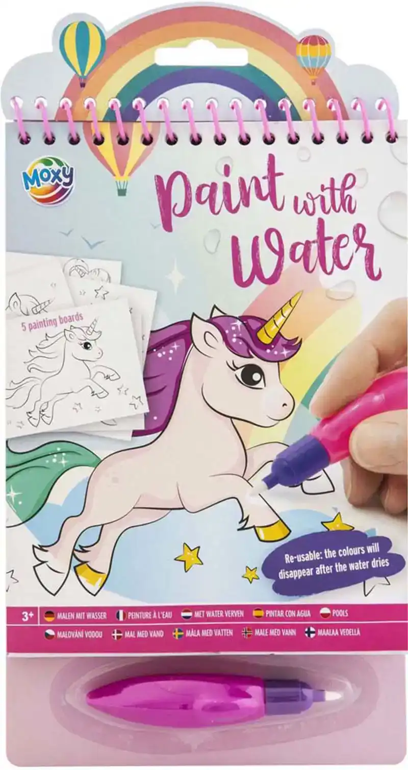 Schilderen met waterverf Eenhoorn