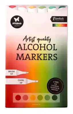 Studio Light Alcohol Markers tropical essentials 6 stuks