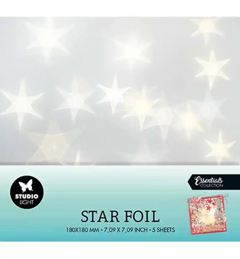 SL Star Foil 5vel 18x18cm