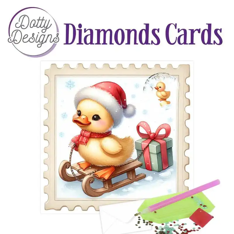 Dotty Designs Diamond Cards Eendje