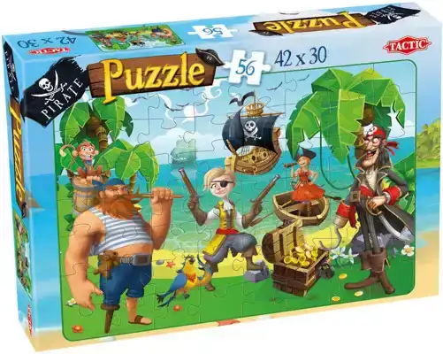 Legpuzzel Pirate Treasure Island 56 stukjes