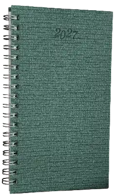 Zakagenda staand wire-o 2027 groen