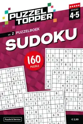 96 pag. sudoku 4-5 stippen nr.2 puzzeltopper<br>