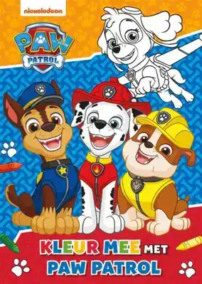 Kleur mee met Paw Patrol