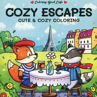 Cozy escapes - cute & cozy coloring