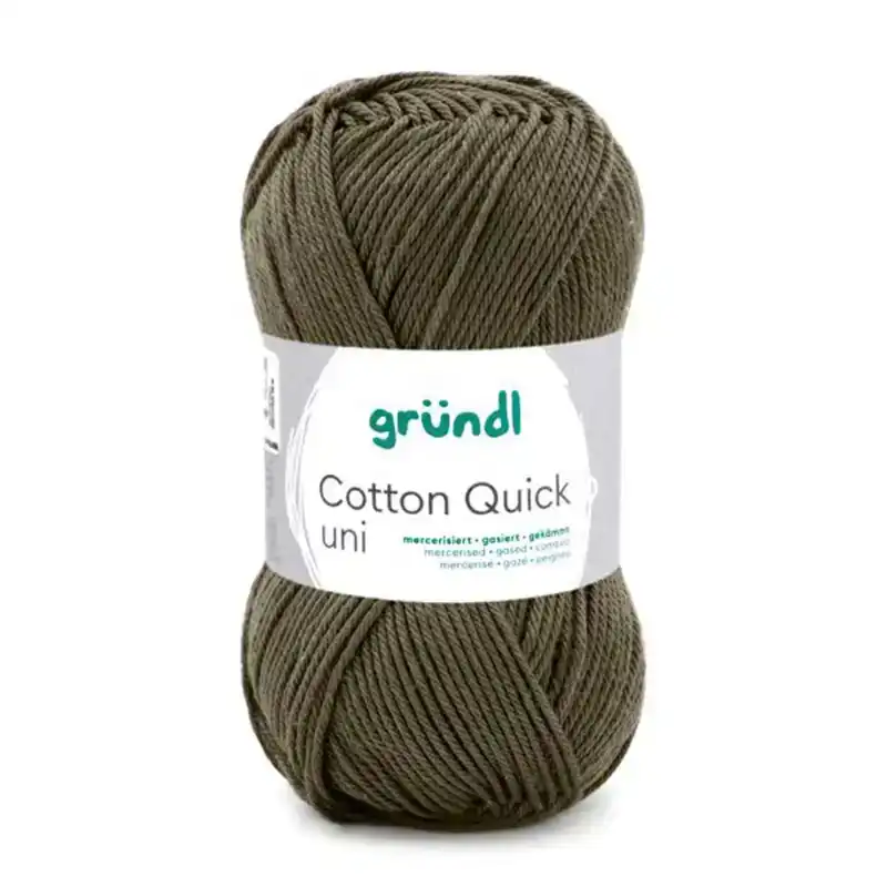 Cotton Quick Uni 168 zwartgroen 50 gram