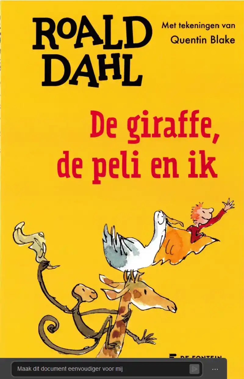 De giraffe, de peli en ik