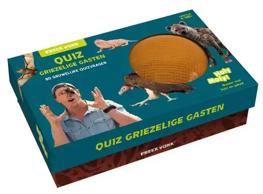 Freek Vonk Dierenquiz Griezelige dieren