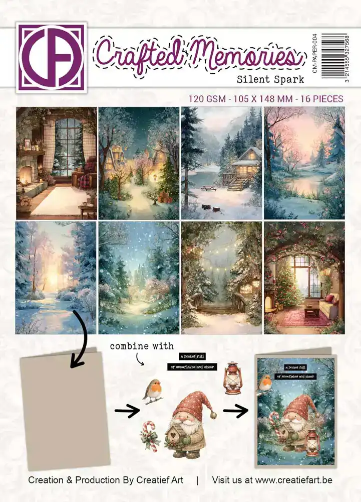Creatief Art Silent Spark Collagepapier