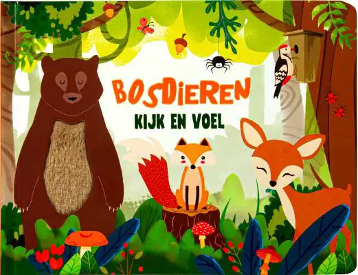 Kijk en voel Bosdieren