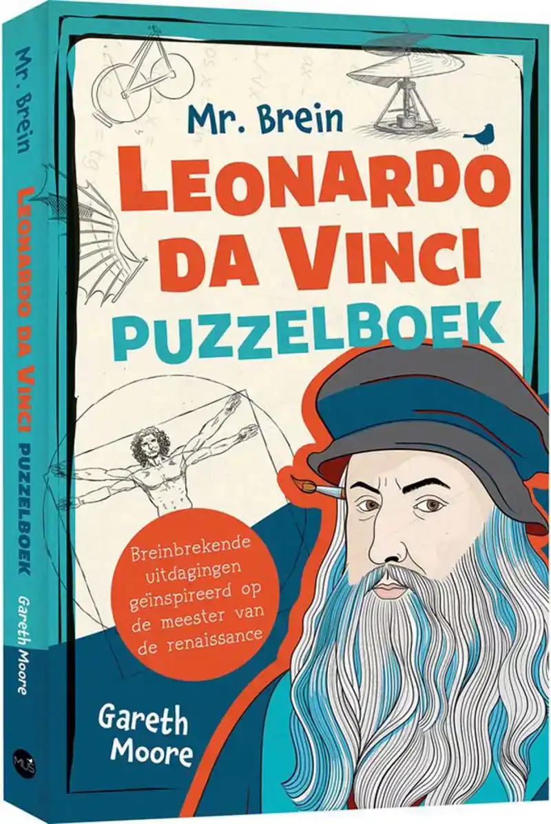Mr. Brein Leonardo Da Vinci puzzelboek