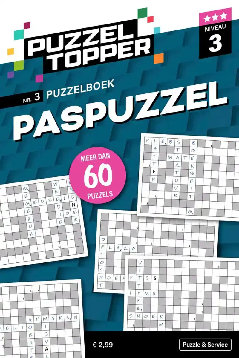 96 pag. Paspuzzel 3 stip nr3 Puzzeltopper