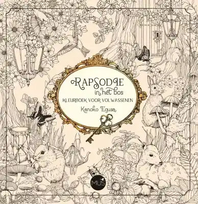 Rapsodie in het bos Kleurboek