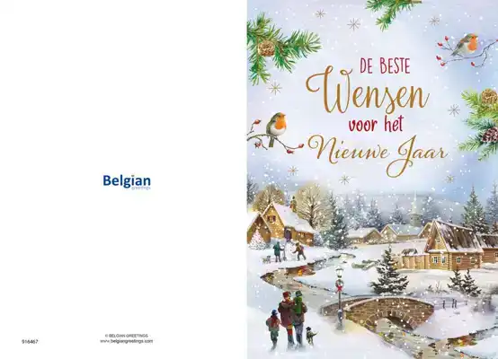 Kerstkaart 2025 liefde en geluk/ wensen voor het nieuwe jaar