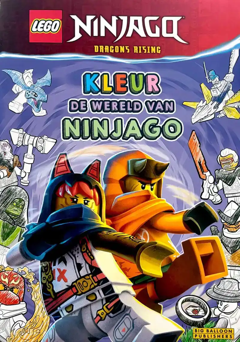 Lego Ninjago Kleurboek