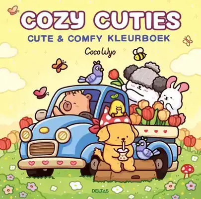 Cozy Cuties Cute & Comfy kleurboek