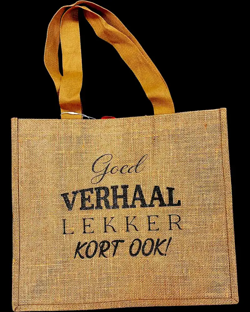 Jute Tas: Goed verhaal...