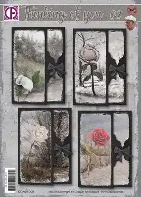 Kaarten pakket Condoleance Thinking of you 02