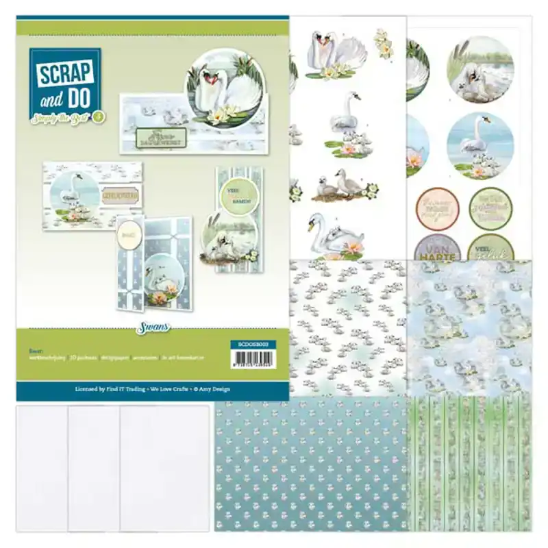 Scrap & Do simply the best 3 - Swans