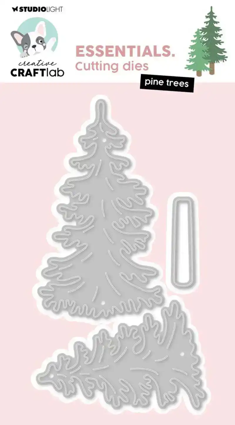 Craftlab snijmallen pine trees