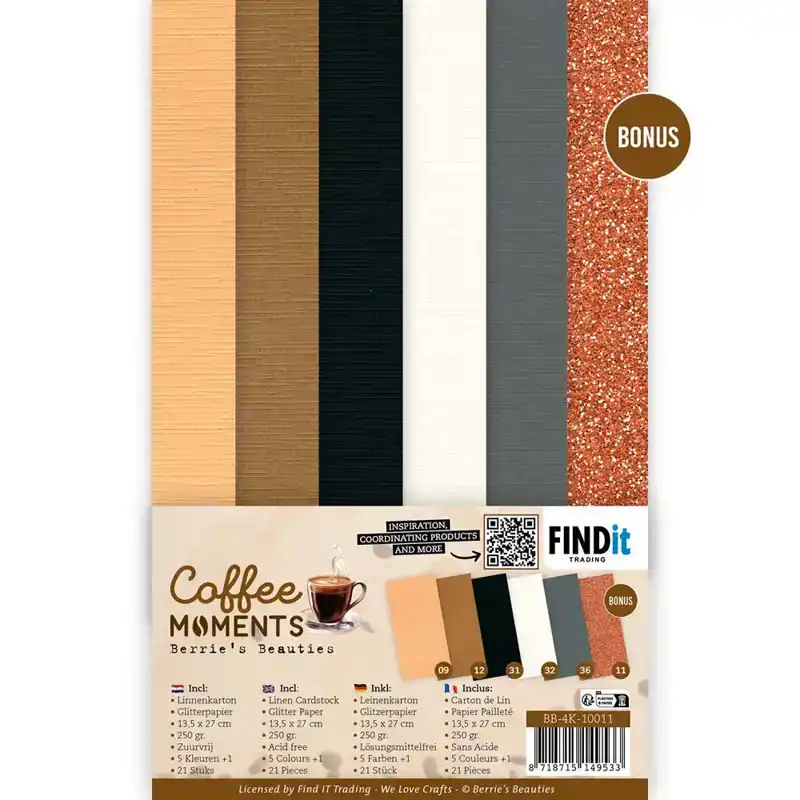 BB Coffee Moments cardstock