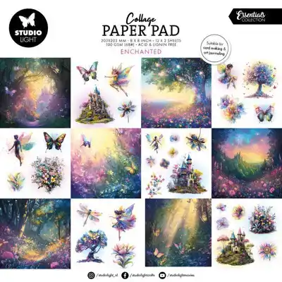 Studio Light Essentials Collage Paper Pad Enchanted